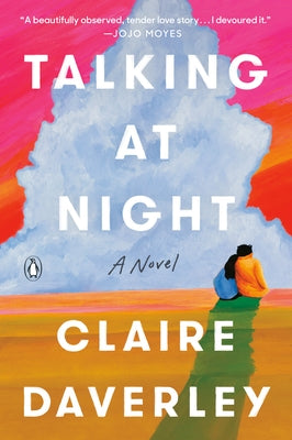 Paperback of "Talking at Night" by Penguin Books, showing the front cover with title and author details.