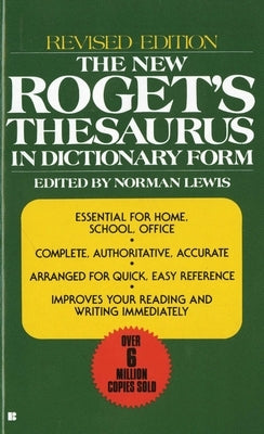 The New Roget's Thesaurus in Dictionary Form by American Heritage