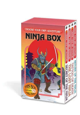 Choose Your Own Adventure 4-Book Boxed Set Ninja Box (Secret of the Ninja, Tattoo of Death, the Lost Ninja, Return of the Ninja) Paperback Choose Your Own Adventure