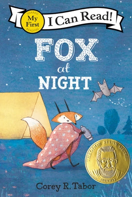 Paperback book titled "Fox at Night" by Greenwillow Books, featuring a colorful illustration of a fox at night.