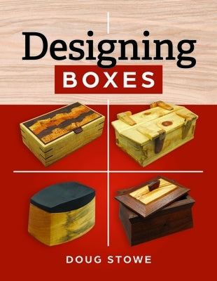Paperback Designing Boxes book by Taunton Press featuring colorful box designs on the cover.
