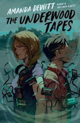Paperback copy of The Underwood Tapes by Peachtree Teen with illustrated cover art.