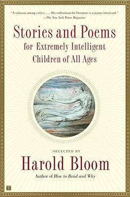 Paperback of "Stories and Poems for Extremely Intelligent Children of All Ages" by Scribner Book Company, showing colorful book cover.