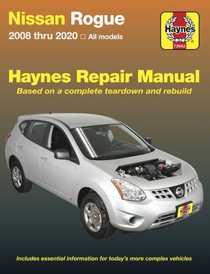 Nissan Rogue 2008-20 & Nissan Rogue Select 2014-15 Paperback Haynes Manuals
