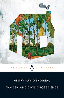 Paperback of Walden and Civil Disobedience by Penguin Classics, featuring the book cover with title and author details.
