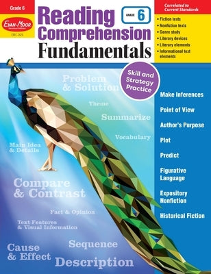 Reading Comprehension Fundamentals, Grade 6 Teacher Resource Paperback Evan-Moor Educational Publishers