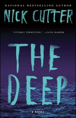 The Deep paperback novel by Gallery Books featuring dark ocean waters and a mysterious underwater scene on the cover.