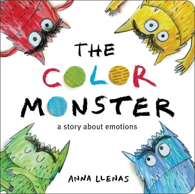 Color Monster board book by LB Kids featuring colorful monster characters and expressive emotions for children.