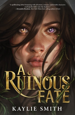Paperback of "A Ruinous Fate" by Disney Hyperion featuring dark, atmospheric cover art with fantasy-themed illustrations.