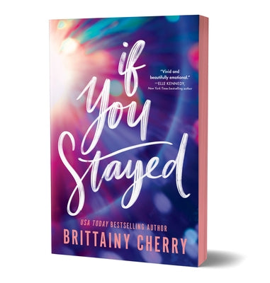 Paperback of "If You Stayed" Deluxe Edition by Sourcebooks Casablanca, featuring a cover with a romantic design.