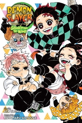 Paperback Demon Slayer: Kimetsu No Yaiba--Signs from the Wind by Viz Media featuring colorful cover art and character illustrations.