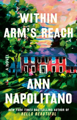 Paperback book titled "Within Arm's Reach" by Dial Press, with a close-up of the cover featuring abstract artwork.