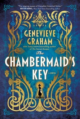 Paperback of The Chambermaid's Key by Simon & Schuster featuring a cover image with a mysterious key and vintage-inspired design.