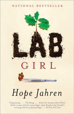 Paperback copy of "Lab Girl: A Memoir" by Vintage, showing the book cover with title and author on a plain background.