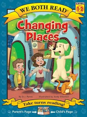 Paperback of We Both Read-Changing Places by Treasure Bay, featuring colorful cover art with children and adventure themes.