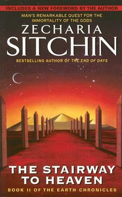 Mass market paperbound of "Stairway: Book II of the Earth Chronicles" by Harper, showing the book cover with title and author.