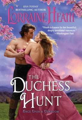 Cover of Avon Books' The Duchess Hunt mass market paperback featuring a historical romance scene with a woman in period attire.