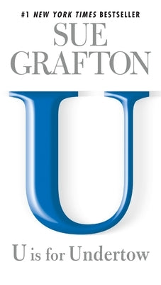Cover image of "U Is for Undertow" mass market paperback by G.P. Putnam's Sons featuring dark, atmospheric artwork.