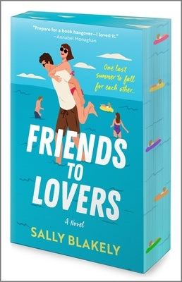 Paperback book titled "Friends to Lovers" by Canary Street Press, showing the cover with a romantic design and title.