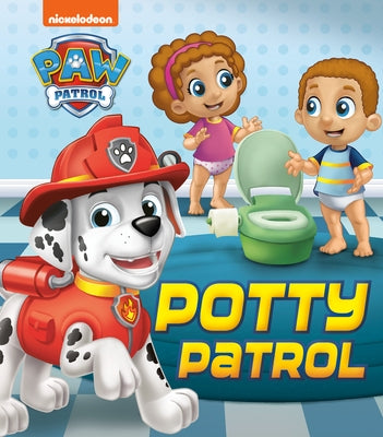 Potty Patrol Paw Patrol board book by Random House Books for Young Readers, featuring colorful Paw Patrol characters for early readers.