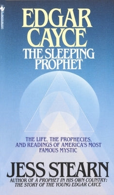 Cover of Edgar Cayce: The Sleeping Prophet mass market paperback book by Bantam featuring a mystical design and title text.