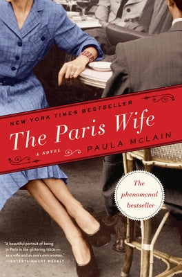 Paperback of The Paris Wife novel by Ballantine Books, featuring a cover with vintage artwork and elegant typography.