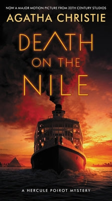 Mass market paperback of "Death on the Nile" by William Morrow & Company, a Hercule Poirot mystery novel, showing the book cover.