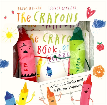 The Crayons: A Set of Books and Finger Puppets Board Book Grosset & Dunlap