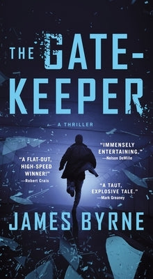 Mass market paperback of "The Gatekeeper" thriller novel by Minotaur Books, featuring a dark, suspenseful cover design.