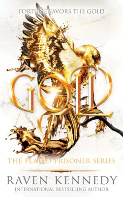 Gold paperback book by Bloom Books with a textured gold cover and elegant design on the front.