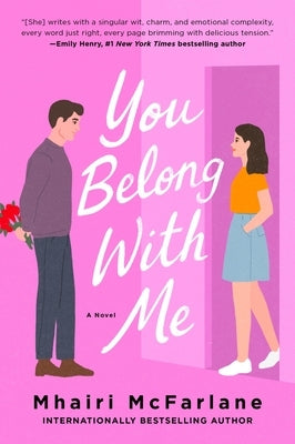 Paperback copy of "You Belong with Me" by Avon Books with a colorful cover design.