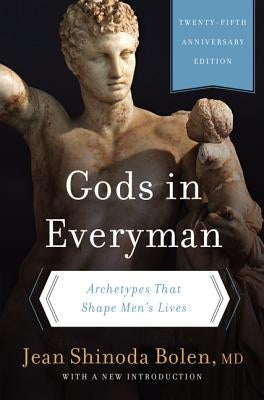 Paperback copy of "Gods in Everyman" by Harper Paperbacks showing the book cover with title and author details.