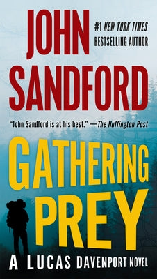 Gathering Prey mass market paperback book by G.P. Putnam's Sons, featuring a dark, intense cover with mysterious imagery.