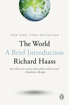 Paperback of The World: A Brief Introduction by Penguin Books, showing the cover with title and author details.
