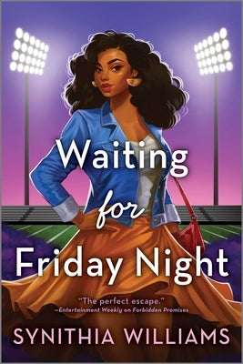 Paperback of "Waiting for Friday Night" novel by Canary Street Press showing the book cover with title and author text.