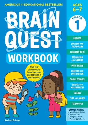 Brain Quest Workbook: 1st Grade Revised Edition Paperback Workman Kids