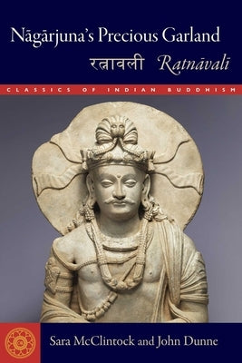 Paperback of Nagarjuna's Precious Garland: Ratnavali by Wisdom, featuring the book cover with intricate design and title text.