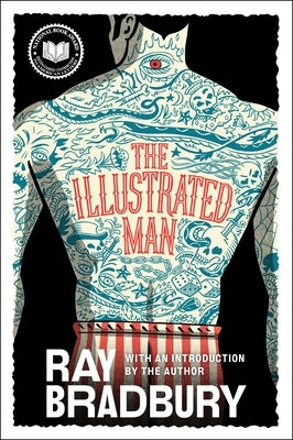 Paperback copy of The Illustrated Man by William Morrow & Company, featuring a colorful cover illustration.