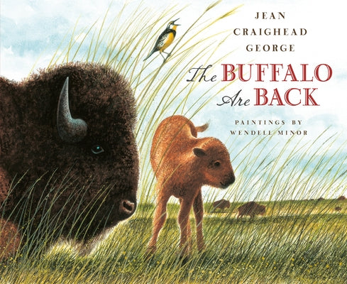 Paperback of "The Buffalo Are Back" by Dutton Books for Young Readers featuring a colorful cover illustration.