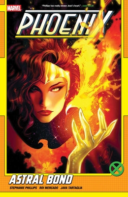Marvel Universe Phoenix Vol. 3: Astral Bond paperback comic book featuring Phoenix character on the cover.