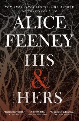 His and Hers paperback book by Flatiron Books, showing the front cover with bold title text on a white background.