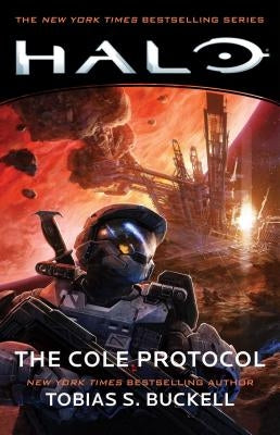 Paperback of Halo: The Cole Protocol by Gallery Books, featuring cover art related to the Halo universe.