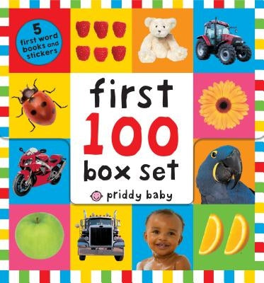 First 100 PB Box Set (5 Books): First 100 Words; First 100 Animals; First 100 Trucks and Things That Go; First 100 Numbers; First 100 Colors, Abc, Num Boxed Set Priddy Books Us