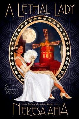 Paperback of "A Lethal Lady" by Berkley Books featuring a cover with mysterious dark and red-toned artwork.
