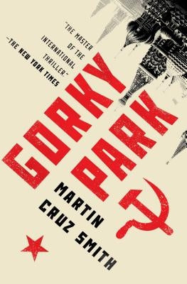 Gorky Park paperback novel by Simon & Schuster featuring a cover image with cityscape and park scene.