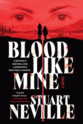 Paperback copy of "Blood Like Mine" by Hell's Hundred showing the book cover with dark, intense artwork and bold title text.
