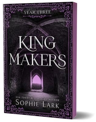 Paperback of Kingmakers: Year Three by Bloom Books, deluxe edition, featuring colorful cover art and detailed illustrations.