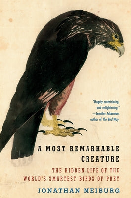 Paperback of "A Most Remarkable Creature: The Hidden Life of the World's Smartest Birds of Prey" by Vintage, showing the book cover.