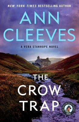 Paperback of The Crow Trap Vera Stanhope mystery by Minotaur Books, featuring a cover with a dark, atmospheric scene.