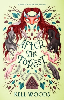 Paperback copy of "After the Forest" by Tor Books, featuring a forest-themed cover illustration.